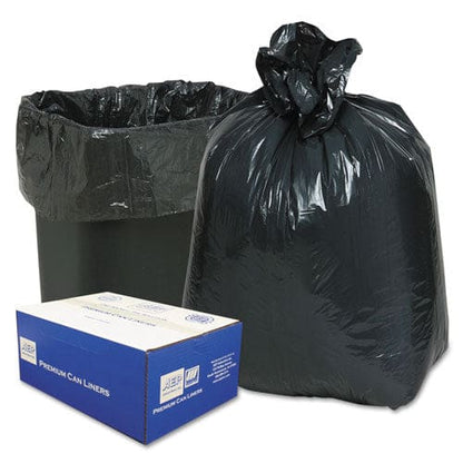 Classic Linear Low-density Can Liners 16 Gal 0.6 Mil 24 X 33 Black 25 Bags/roll 20 Rolls/carton - Janitorial & Sanitation - Classic