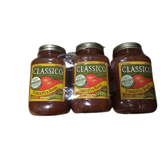 Classico Tomato & Basil Pasta Sauce 32 oz (Pack of 3) - ShelHealth.Com