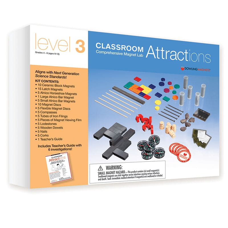 Classroom Attractions Level 3 - Magnetism - Dowling Magnets