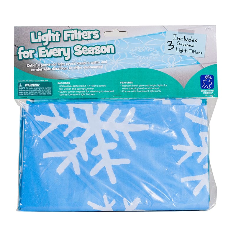 Classroom Light Filters 3Pk For Every Season - Accessories - Learning Resources