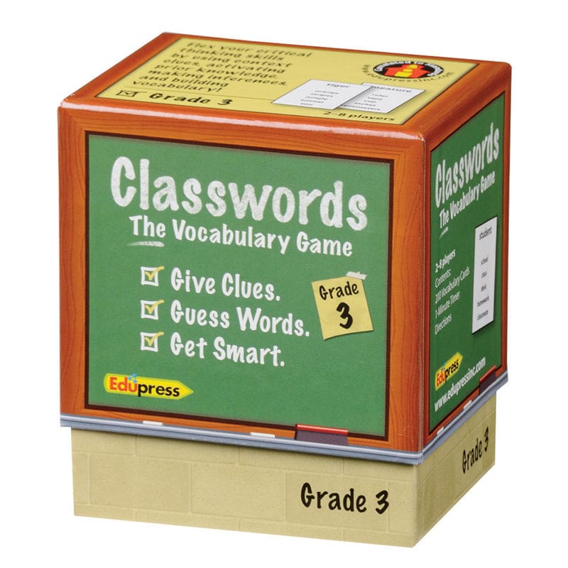 Classwords Vocabulary Gr 3 (Pack of 2) - Vocabulary Skills - Teacher Created Resources