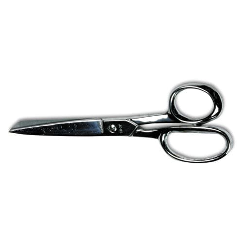 Clauss Hot Forged Carbon Steel Shears 8 Long 3.88 Cut Length Nickel Straight Handle - School Supplies - Clauss®
