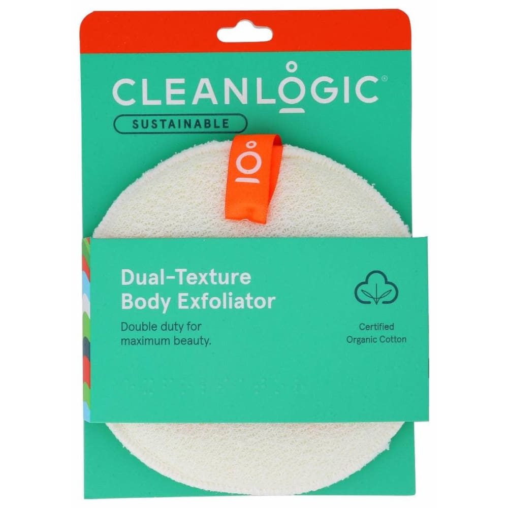 CLEANLOGIC Beauty & Body Care > Skin Care CLEANLOGIC Scrubber Sustnable Dual, 1 ea