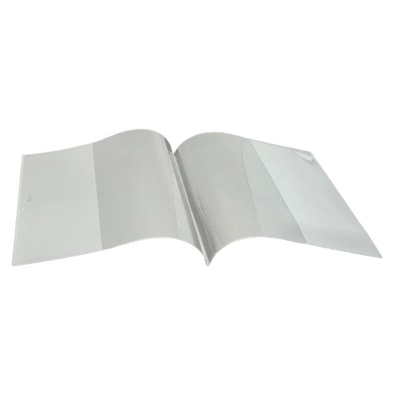 Clear Book Covers 8 1/2In X 11In Smart Poly (Pack of 12) - Sheet Protectors - Ashley Productions