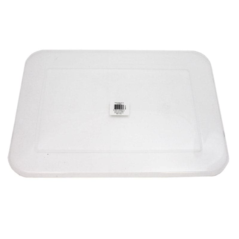 Clear Plastic Storage Bin Lid Large (Pack of 12) - Storage Containers - Teacher Created Resources
