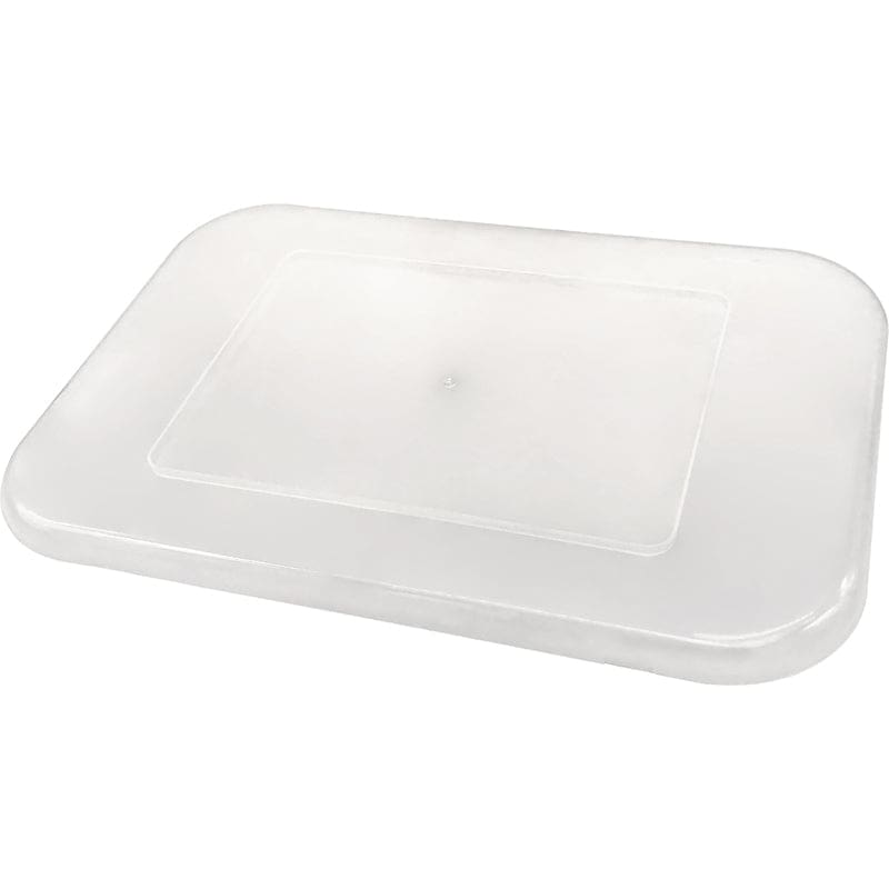 Clear Plastic Storage Bin Lid Small (Pack of 12) - Storage Containers - Teacher Created Resources