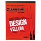 Clearprint Design Vellum Paper 16 Lb Bristol Weight 11 X 17 Translucent White 50/pad - School Supplies - Clearprint®