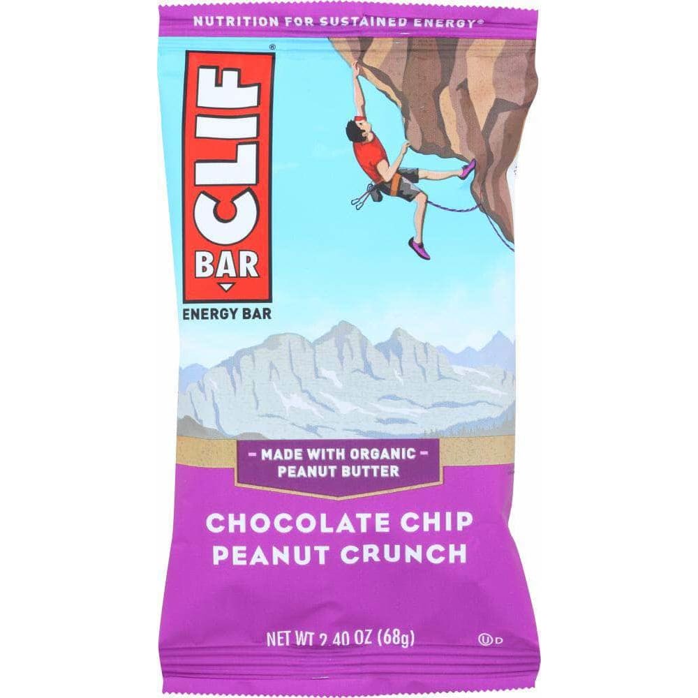 Clif Clif Bar Chocolate Chip Peanut Crunch Energy Bar, 2.4 oz