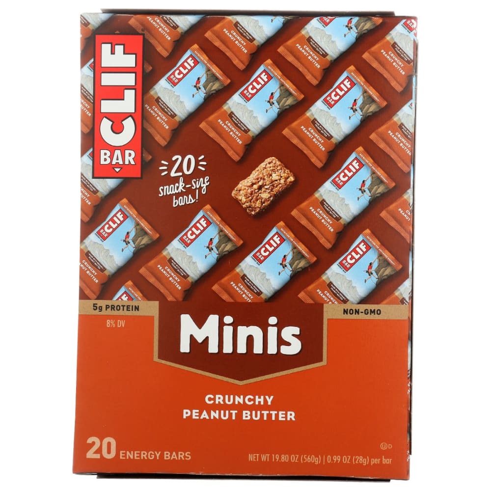 CLIF: Crunchy Peanut Butter Minis 19.8 oz - Grocery > Nutritional Bars Drinks and Shakes - CLIF