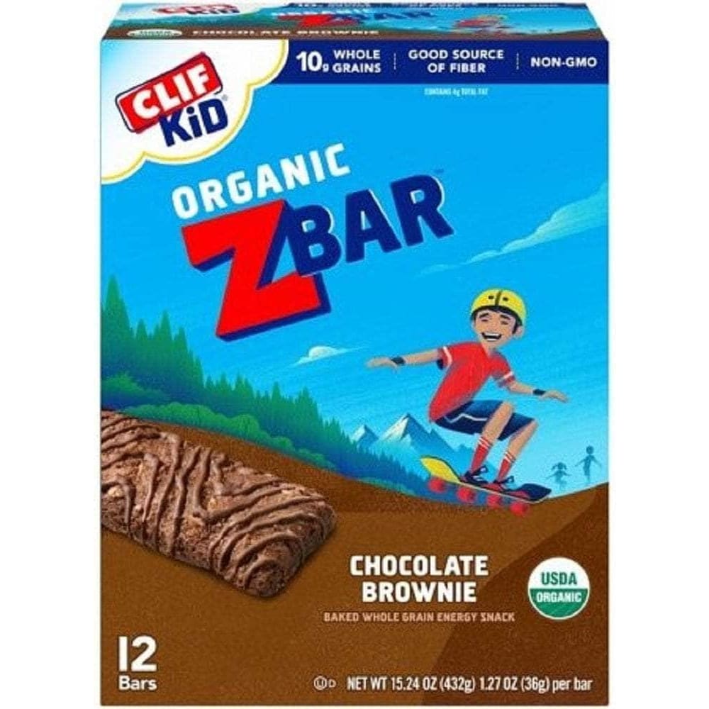 Clif Kid Clif Kid ZBar Chocolate Brownie 12 Bars, 15.24 oz