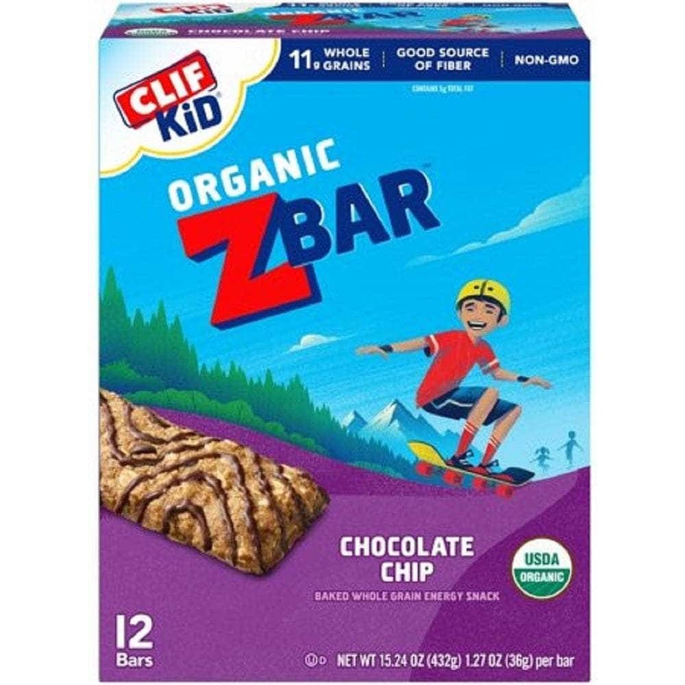 Clif Kid Clif Kid ZBar Chocolate Chip 12 Bars, 15.24 oz