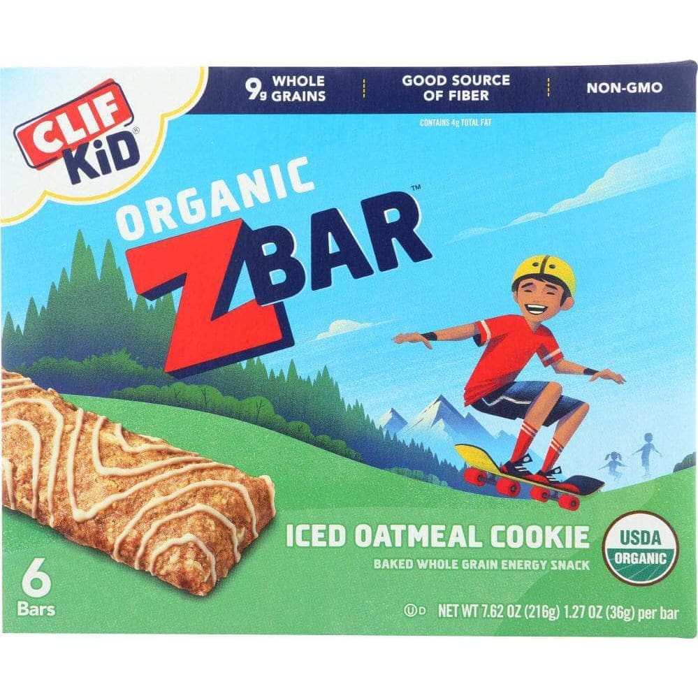 Clif Clif Kid Zbar Organic Iced Oatmeal Cookie, 7.62 oz