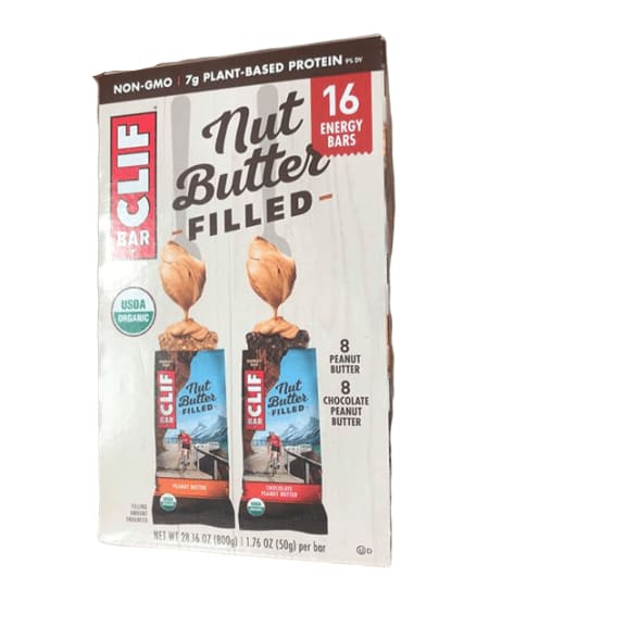 Clif Nut Butter Filled, 16 Energy Bars - ShelHealth.Com