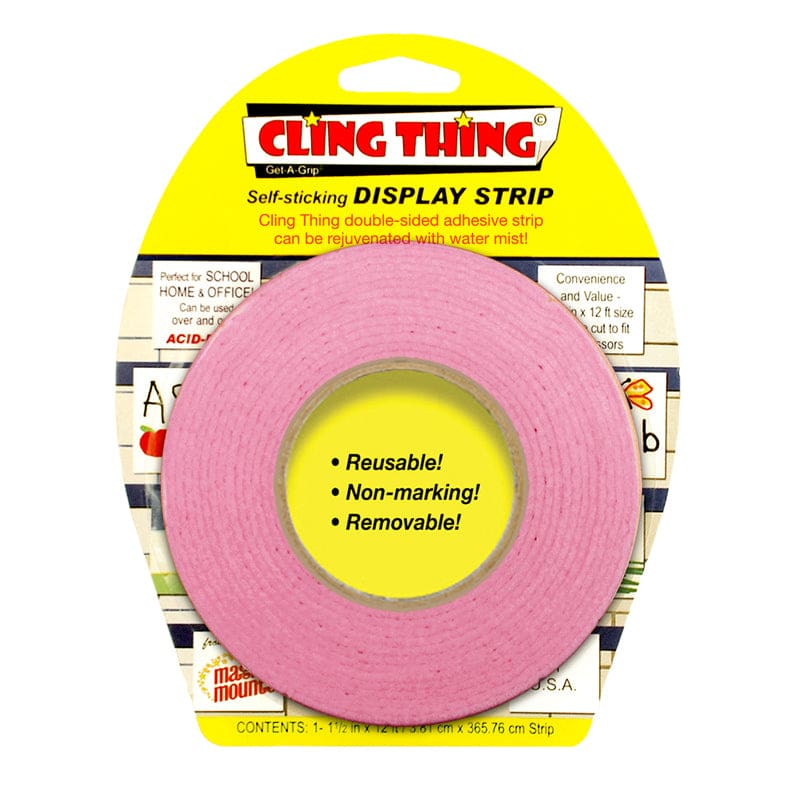 Cling Thing Display Strip Pink (Pack of 6) - Adhesives - Miller Studio