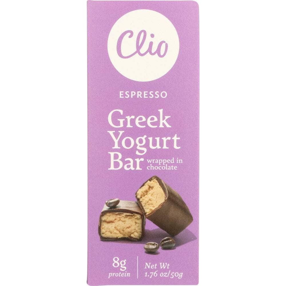 Clio Clio Espresso Greek Yogurt Bar, 1.76 oz