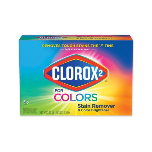 Clorox 2 Stain Remover And Color Booster Powder Original 49.2 Oz Box 4/carton - Janitorial & Sanitation - Clorox 2®