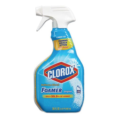 Clorox Bleach Foamer Bathroom Spray Original 30 Oz Spray Bottle 9/carton - Janitorial & Sanitation - Clorox®