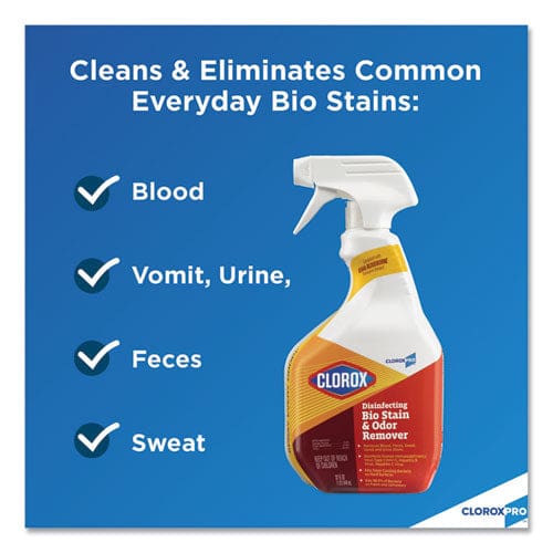 Clorox Disinfecting Bio Stain And Odor Remover Fragranced 32 Oz Pull-top Bottle - School Supplies - Clorox®
