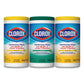 Clorox Disinfecting Wipes 7 X 8 Fresh Scent/citrus Blend 75/canister 3/pack 4 Packs/carton - School Supplies - Clorox®