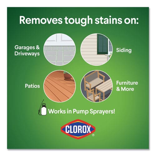 Clorox Outdoor Bleach 81 Oz Bottle 6/carton - Janitorial & Sanitation - Clorox®
