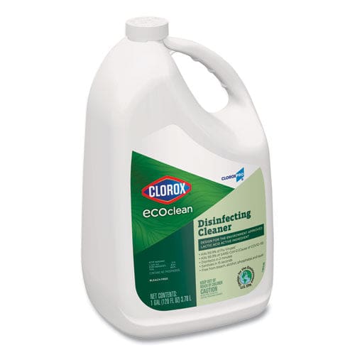 Clorox Pro Ecoclean Disinfecting Cleaner Unscented 128 Oz Refill Bottle 4/carton - School Supplies - Clorox®