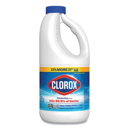 Clorox Regular Bleach With Cloromax Technology 43 Oz Bottle 6/carton - Janitorial & Sanitation - Clorox®