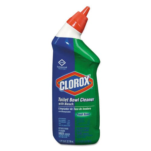 Clorox Toilet Bowl Cleaner With Bleach Fresh Scent 24oz Bottle - Janitorial & Sanitation - Clorox®