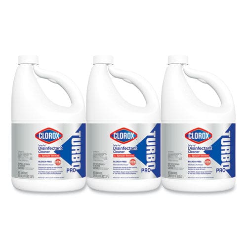 Clorox Turbo Pro Disinfectant Cleaner For Sprayer Devices 121 Oz Bottle 3/carton - School Supplies - Clorox®