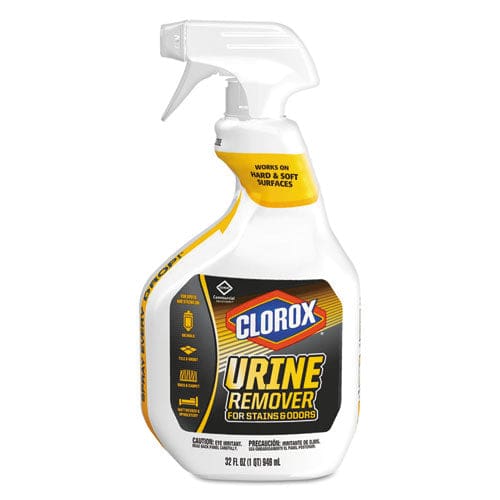 Clorox Urine Remover For Stains And Odors 32 Oz Pull Top Bottle 6/carton - School Supplies - Clorox®