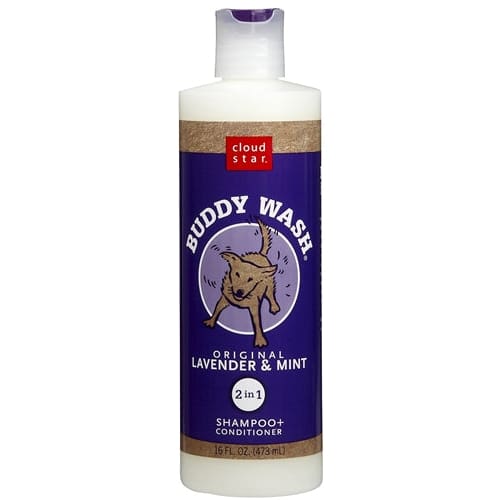 Cloud Star Buddy Wash Original Lavender and Mint Dog Shampoo and Conditioner 16-Oz. Bottle - Pet Supplies - Cloud Star
