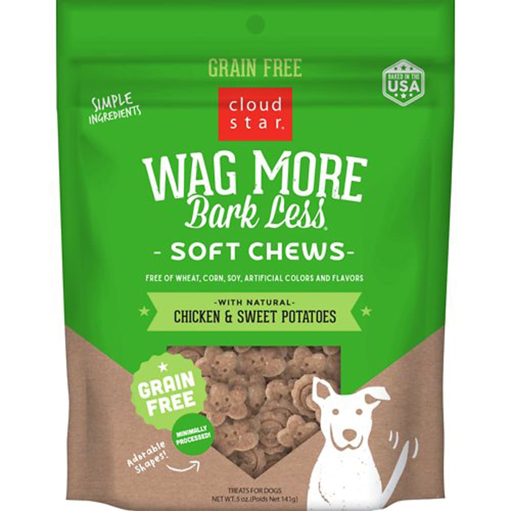 Cloudstar WAGMORE DOG GRAIN FREE SOFT and CHEWY CHICKEN 5OZ - Pet Supplies - Cloudstar