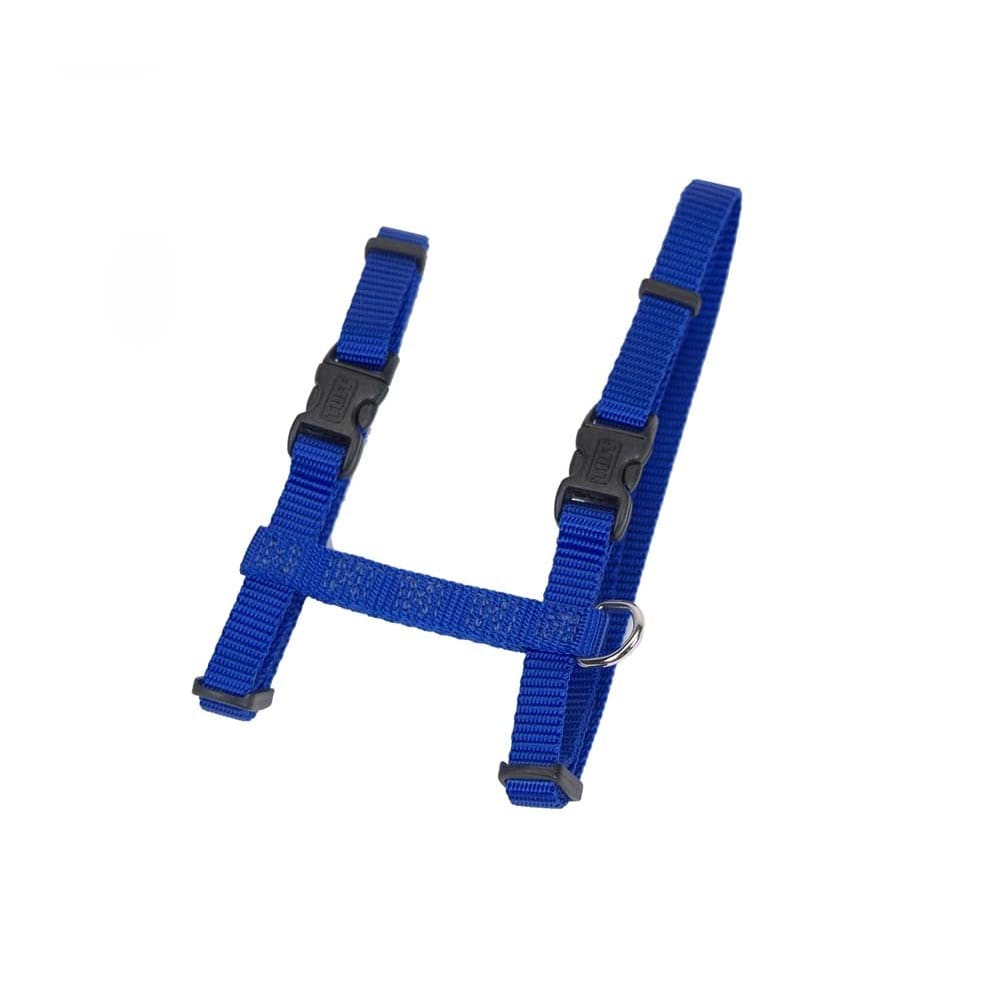 Coastal Figure H Adjustable Nylon Cat Harness Blue 3/8 in x 10-18 in - Pet Supplies - Coastal
