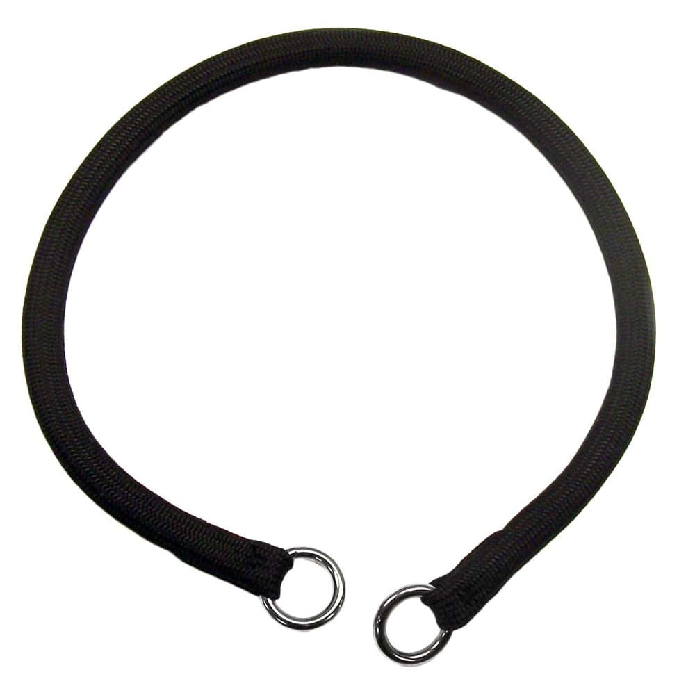Coastal Round Nylon Training Dog Collar Black 3/8 in x 16 in - Pet Supplies - Coastal