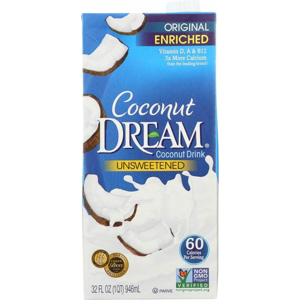 Dream Coconut Dream Enriched Unsweetened Original Coconut Drink, 32 oz