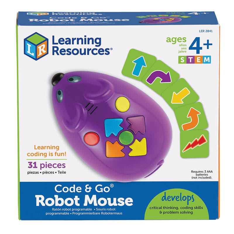 Code & Go Robot Mouse - Science - Learning Resources