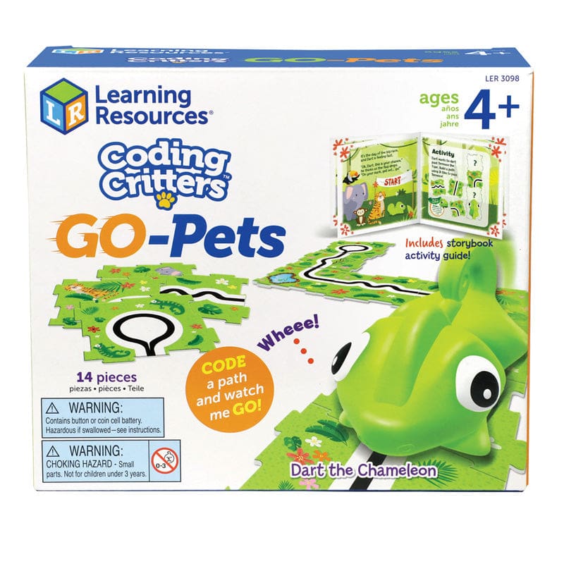 Coding Critters Dart The Chameleon - Games & Activities - Learning Resources