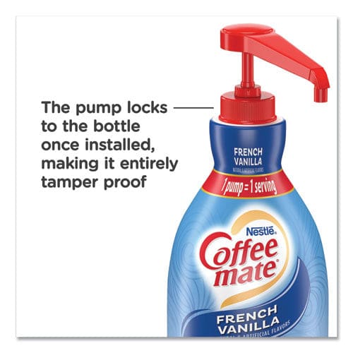 Coffee-Mate Liquid Coffee Creamer French Vanilla 1.5 Liter Pump Bottle 2/carton - Food Service - Coffee mate®