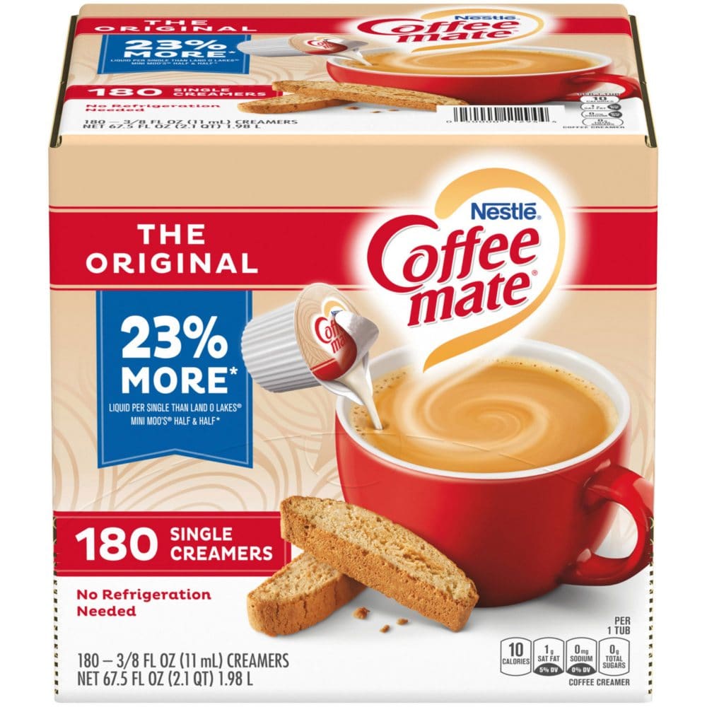 Coffee Mate The Original Liquid Coffee Creamer (180 ct.) - Coffee Tea & Cocoa - Coffee Mate