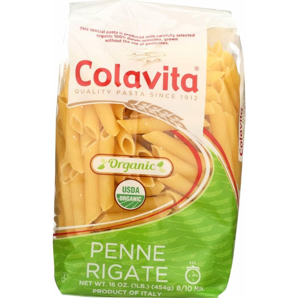 Colavita Colavita Pasta Penne Rigate Organic, 16 oz