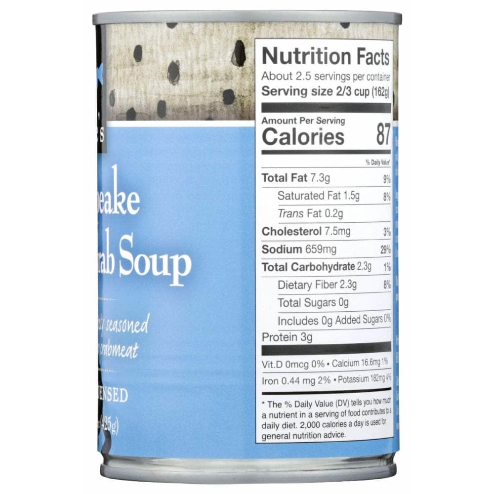 Coles Grocery > Soups & Stocks COLES: Chesapeake Cream Of Crab Soup, 15 oz