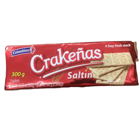Colombina Crakenas Saltin Crackers, 10.58 oz - ShelHealth.Com