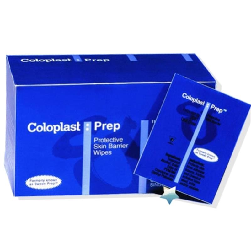 Coloplast Skin Prep Wipe Coloplast Box of 54 - Nursing Supplies >> Prep Pads - Coloplast