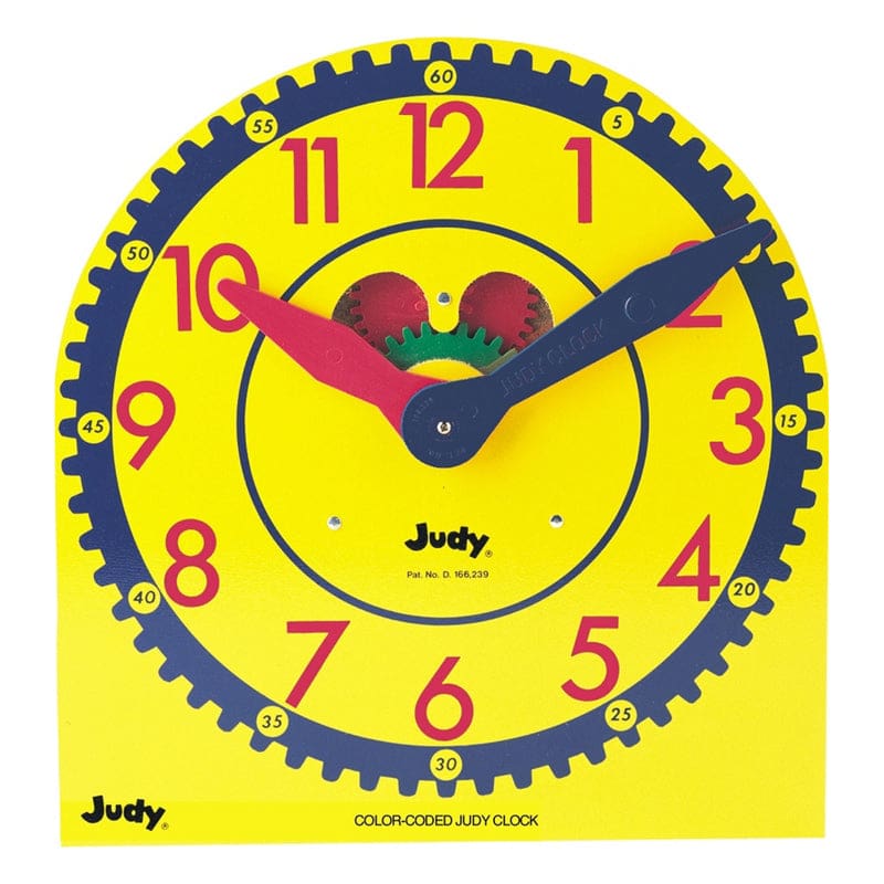 Color-Coded Judy Clock - Time - Carson Dellosa Education