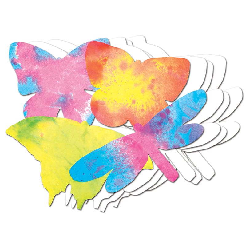 Color Diffusing Butterflies (Pack of 6) - Color Diffusing Paper - Roylco Inc.