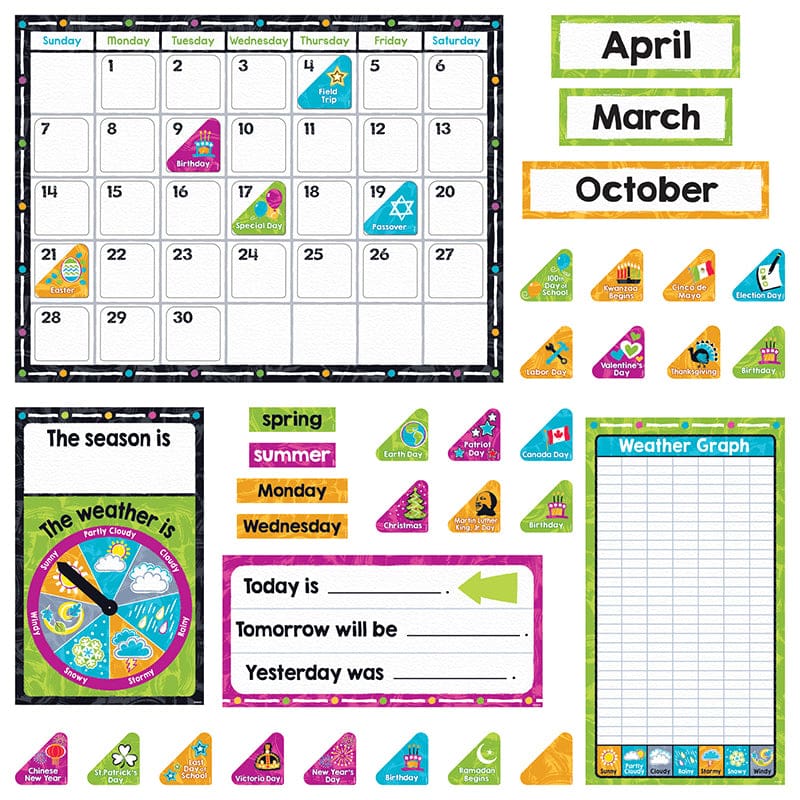 Color Harmony Calendar Bb St (Pack of 2) - Calendars - Trend Enterprises Inc.