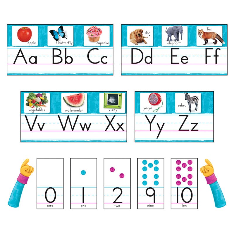Color Harmony Photo Alphabet Bb St (Pack of 3) - Alphabet Lines - Trend Enterprises Inc.