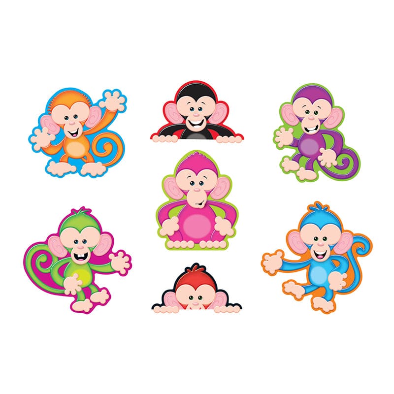 Color Monkeys Accents Standard Size Variety Pack (Pack of 6) - Accents - Trend Enterprises Inc.