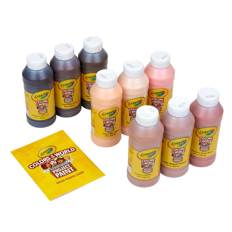 Color World Washable Project Paints Spill Proof - Paint - Crayola LLC