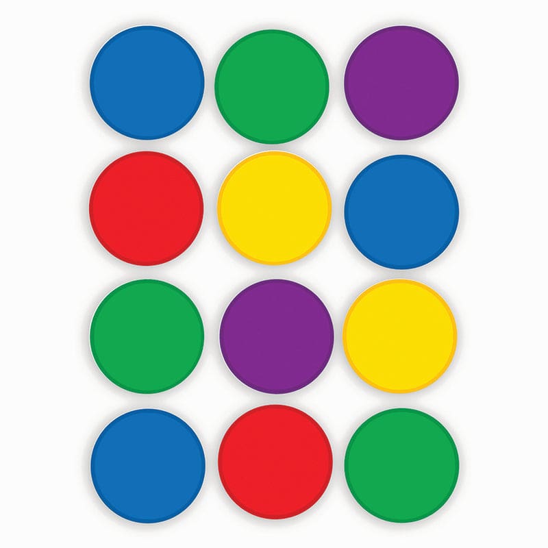 Colorful Circles Mini Accents (Pack of 10) - Accents - Teacher Created Resources