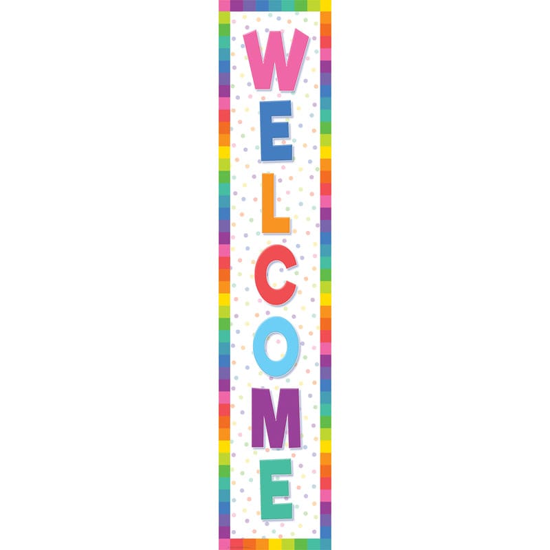 Colorful Welcome Banner (Pack of 10) - Banners - Teacher Created Resources